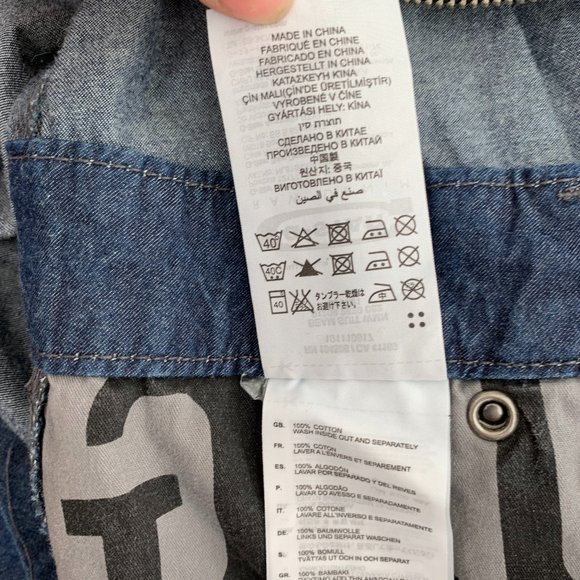 G-STAR RAW Denim Flight Suit style Jumpsuit - Picture 11 of 14